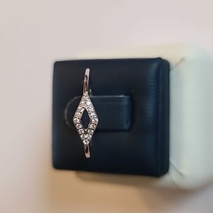 14KT gold and diamond ring.